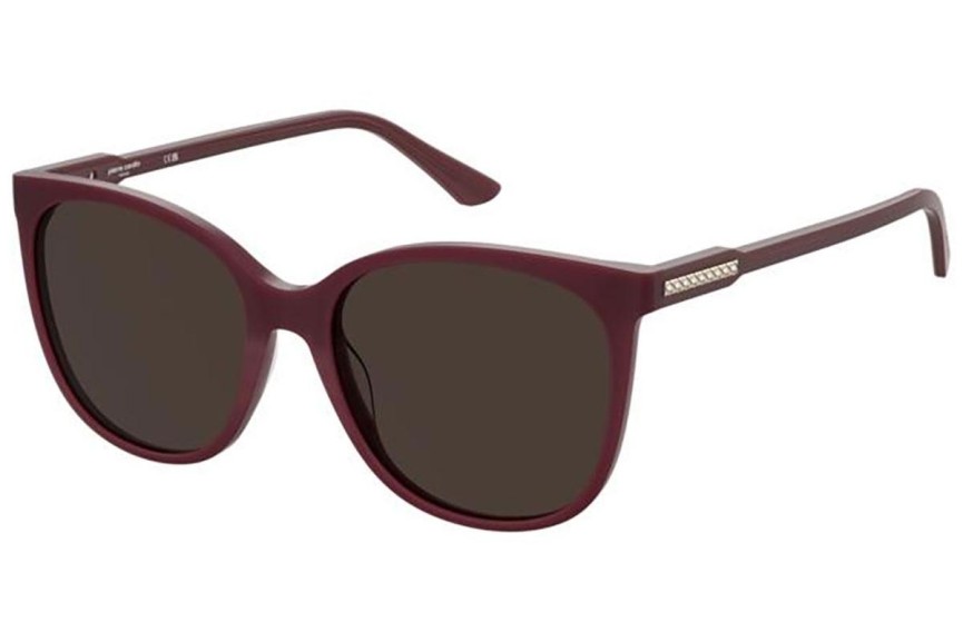 Okulary przeciwsłoneczne Pierre Cardin P.C.8526/S C9A/70 Kwadratowe Czerwone