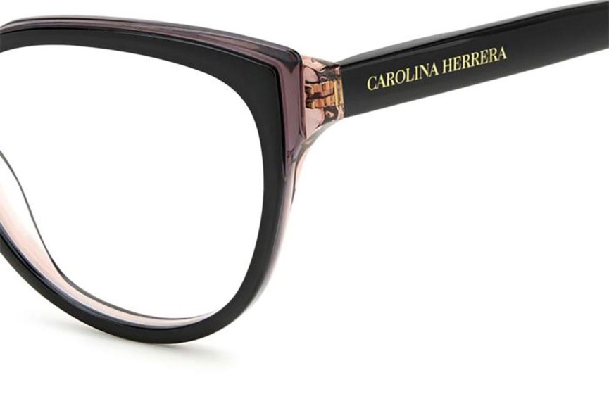 Ochelari Carolina Herrera HER0252 807 Dreptunghiulari Negri