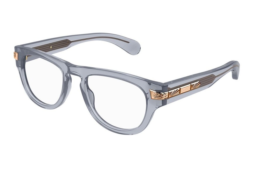 Okulary korekcyjne Gucci GG1519O 003 Okrągłe Szare