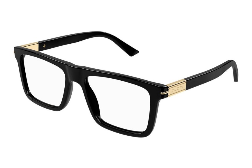 Okulary korekcyjne Gucci GG1504O 005 Kwadratowe Czarne
