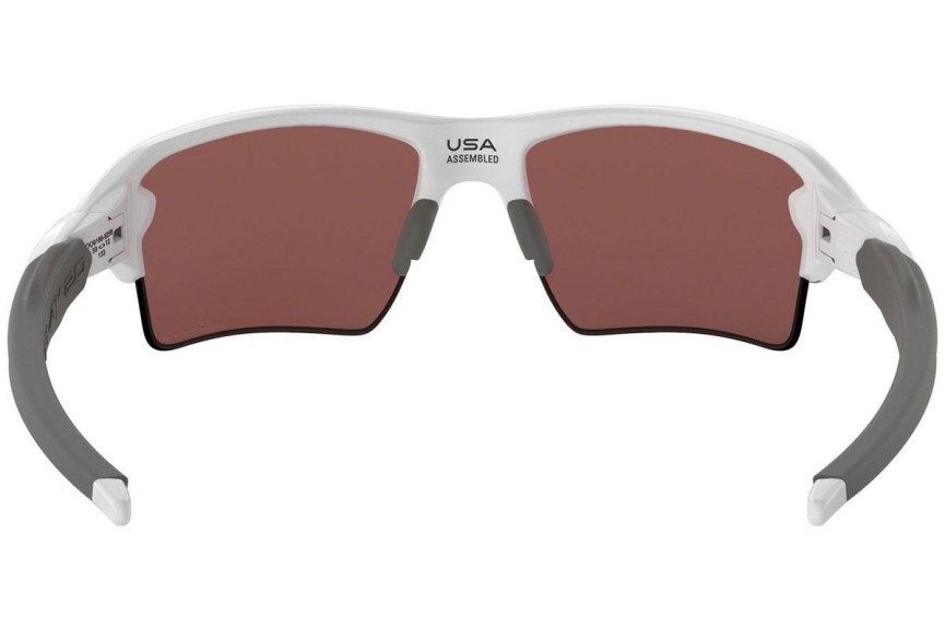 Ochelari de soare Oakley Flak 2.0 XL OO9188-82 PRIZM Polarized Dreptunghiulari Albi