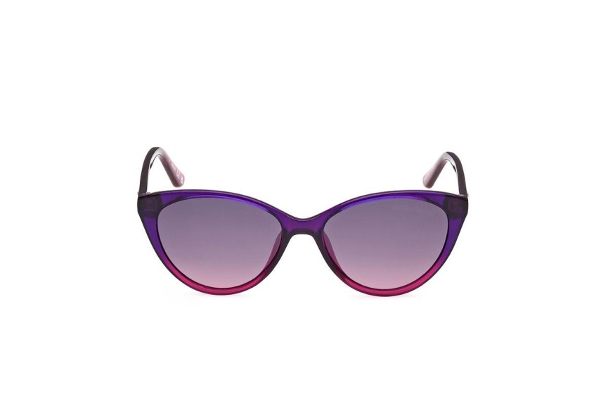 Ochelari de soare Guess GU8291 77B Cat Eye Violeți