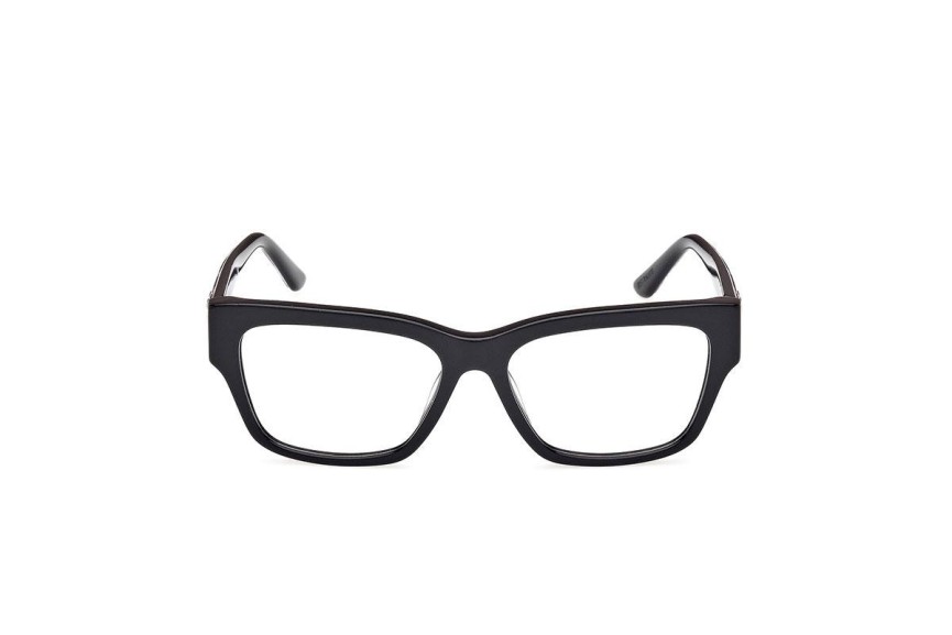 Okulary korekcyjne Guess GU50126 001 Prostokątne Czarne