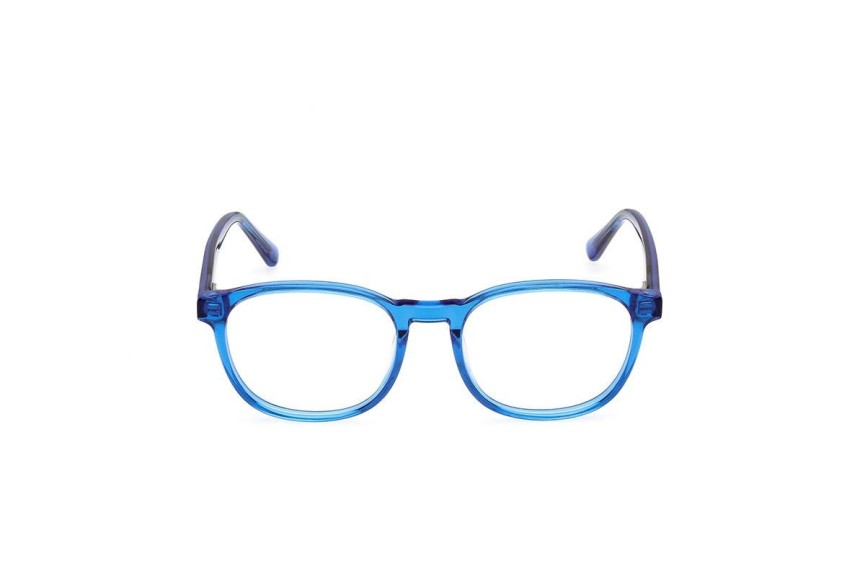 Okulary korekcyjne Guess GU8290 090 Okrągłe Niebieskie