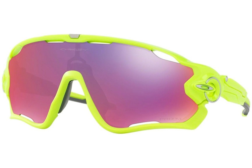 Okulary przeciwsłoneczne Oakley Jawbreaker Retina Burn Collection OO9290-26 PRIZM Pojedyncze | Shield Zielone