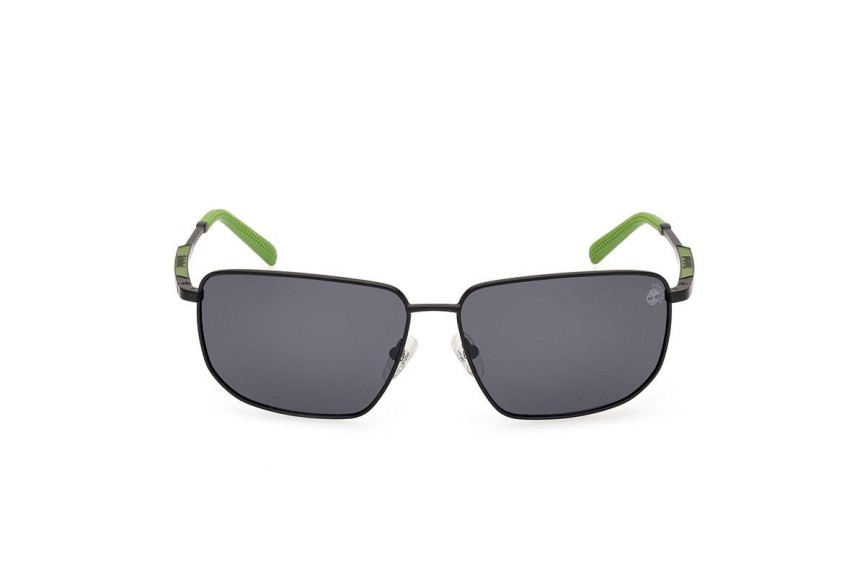 Слънчеви очила Timberland TB00010 02D Polarized Правоъгълни Черна