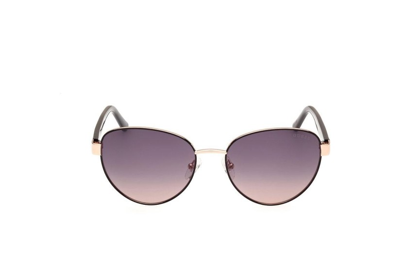 Ochelari de soare Guess GU00101 05B Rotunzi Negri