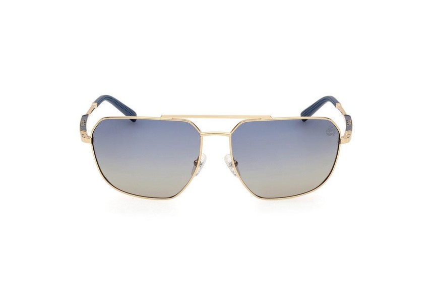 Solbriller Timberland TB00009 32D Polarized Pilot Guld