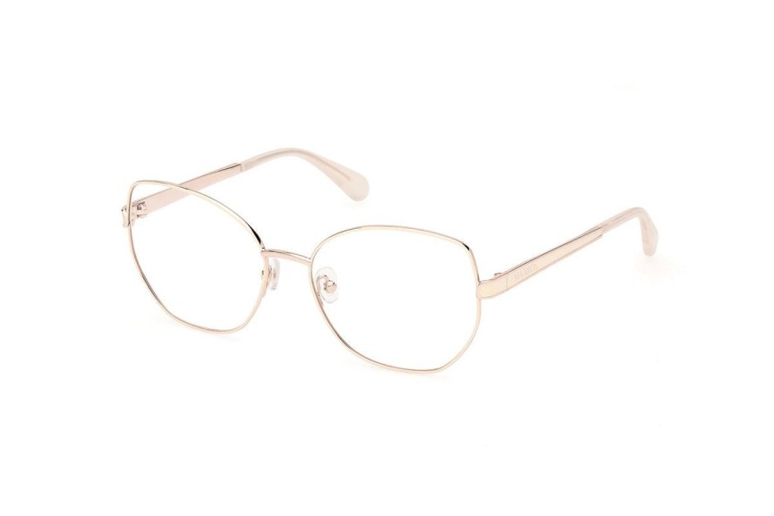 Ochelari Max&Co. MO5140 025 Dreptunghiulari Bej