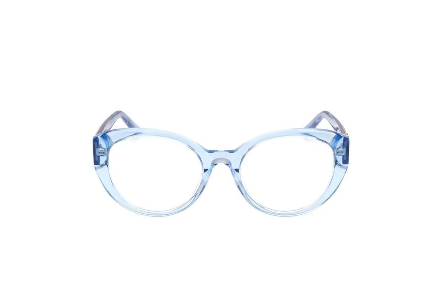 Okulary korekcyjne Guess GU50127 084 Okrągłe Niebieskie