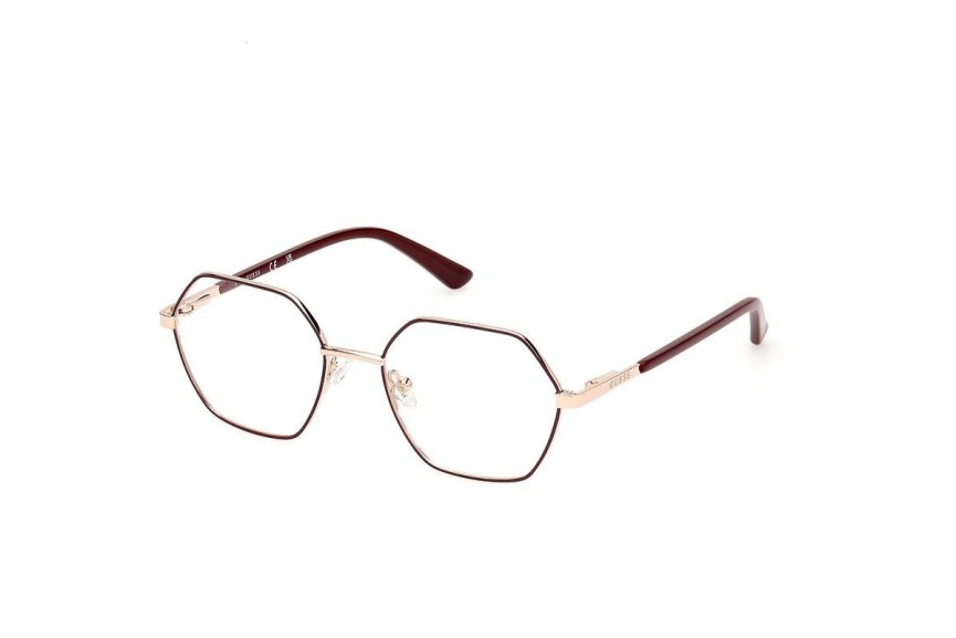 Okulary korekcyjne Guess GU8275 032 Nieregularny Złote