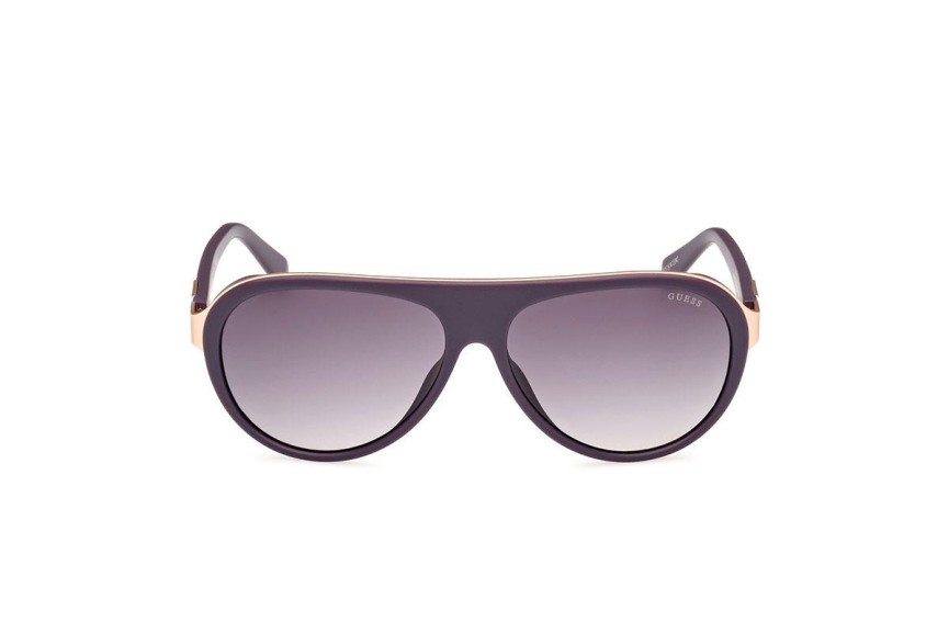 Ochelari de soare Guess GU00125 82A Pilot Violeți