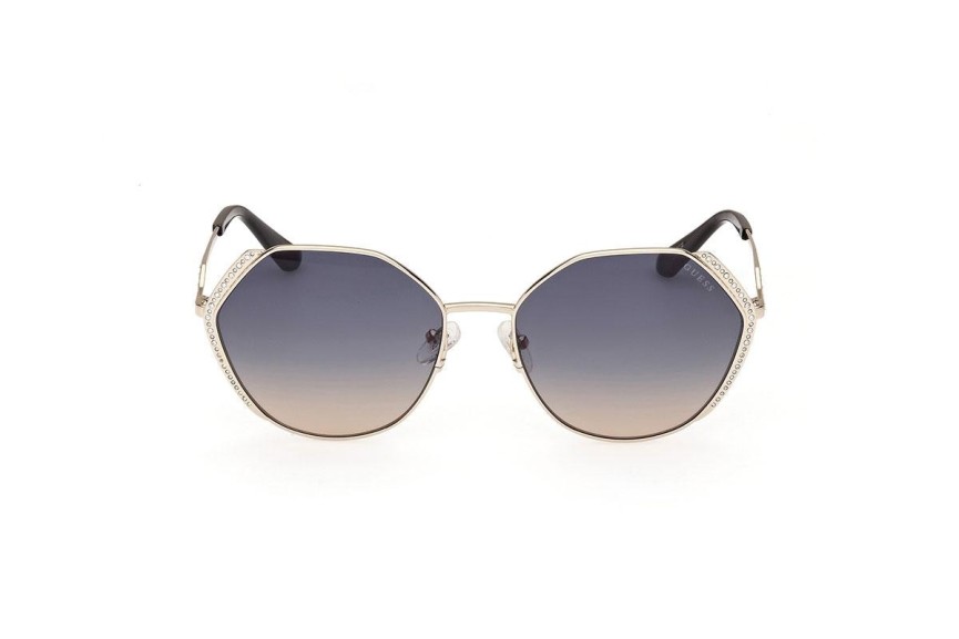 Okulary przeciwsłoneczne Guess GU7842-S 33W Photochromic Prostokątne Złote