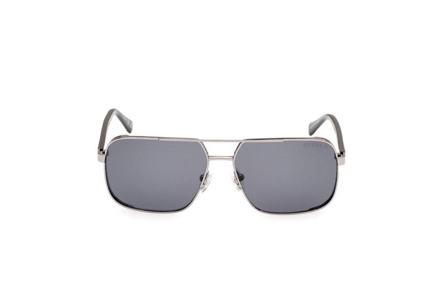 Ochelari de soare Guess GU00119 08D Polarized Pătrați Gri