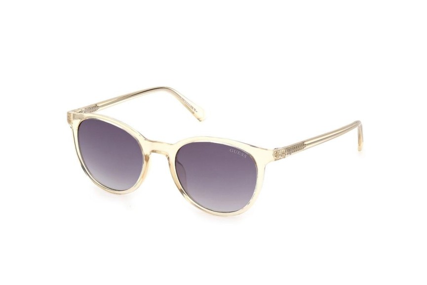 Ochelari de soare Guess GU00118 39C Rotunzi Galbeni