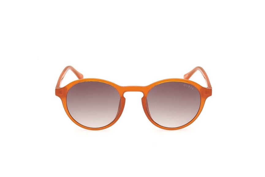 Ochelari de soare Guess GU00062 42F Rotunzi Portocalii