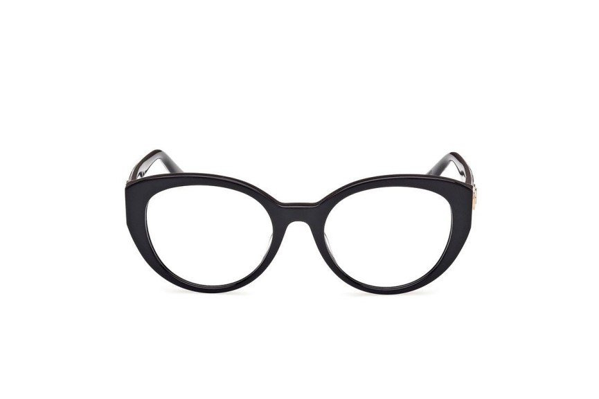 Okulary korekcyjne Guess GU50127 001 Okrągłe Czarne