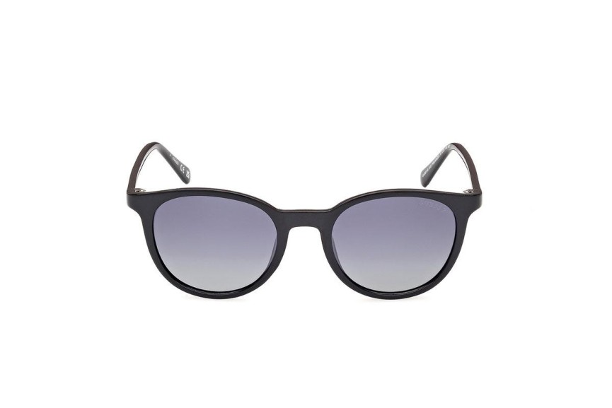 Ochelari de soare Guess GU00118 01D Polarized Rotunzi Negri