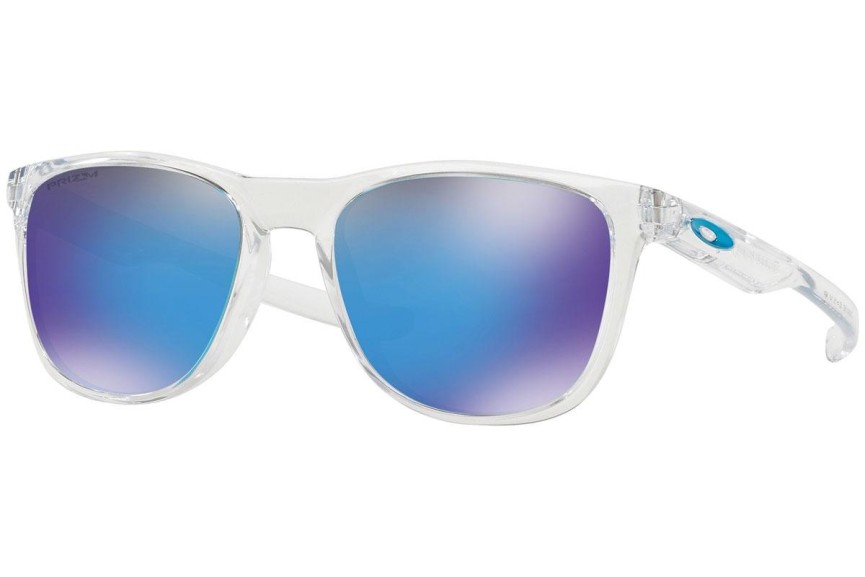 Okulary przeciwsłoneczne Oakley Trillbe X OO9340-19 PRIZM Kwadratowe Przezroczyste