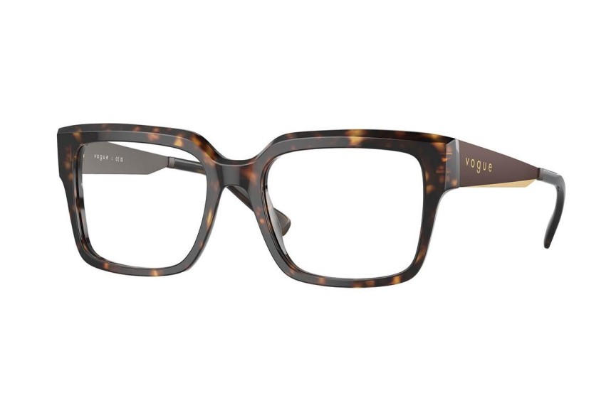 szemüvegeinket Vogue Eyewear VO5559 W656 Szogletes Havana