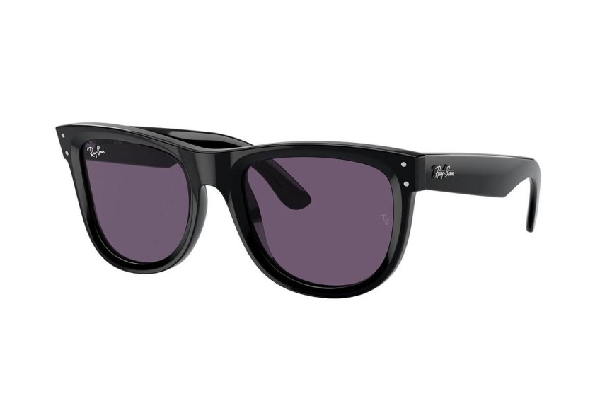 Okulary przeciwsłoneczne Ray-Ban Wayfarer Reverse RBR0502S 66771A Kwadratowe Czarne