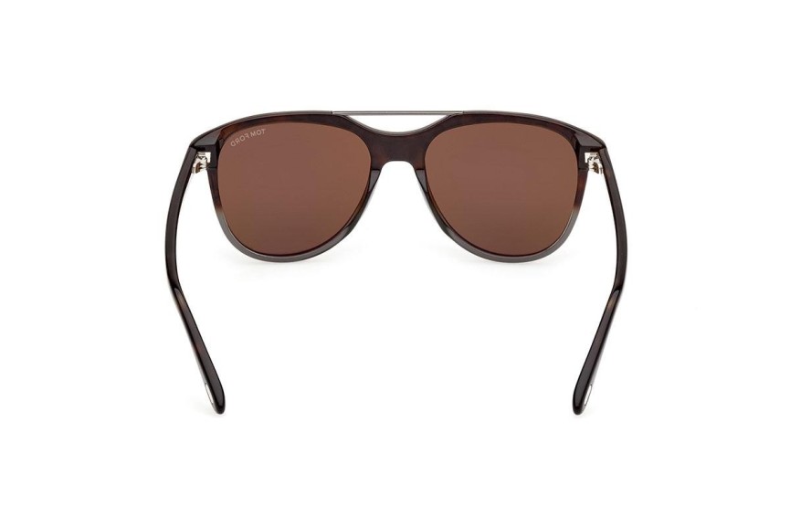 Ochelari de soare Tom Ford FT1098 55J Pătrați Havana