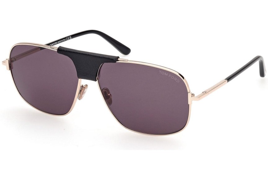 Ochelari de soare Tom Ford FT1096 28A Pătrați Aurii