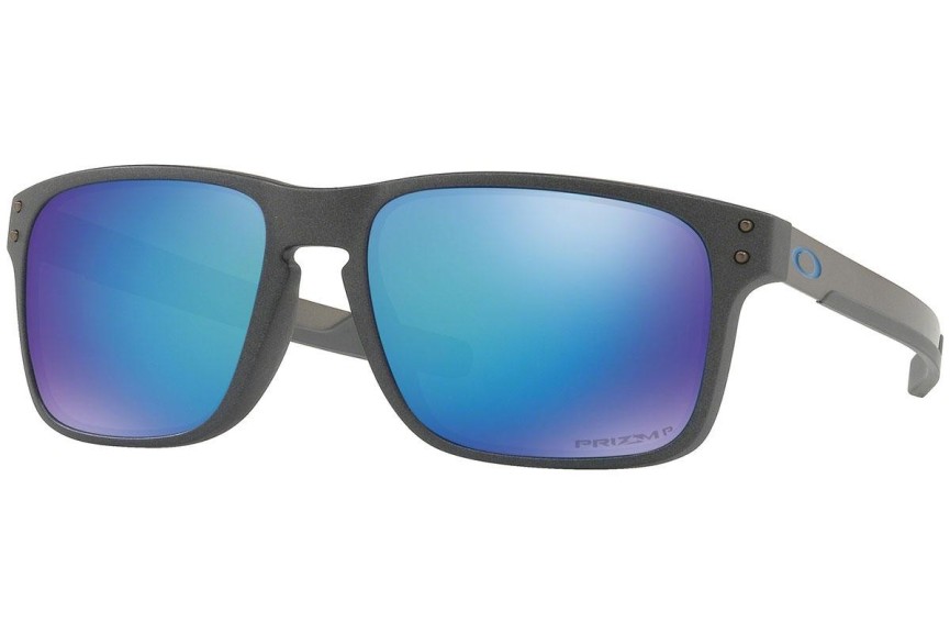 Zonnebril Oakley Holbrook Mix OO9384-10 PRIZM Polarized Vierkant Grijs