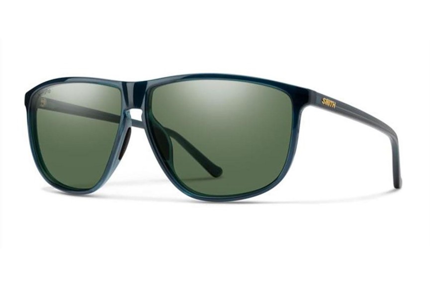 Ochelari de soare Smith MONOLAKE QM4/L7 Polarized Ovali Albaștri