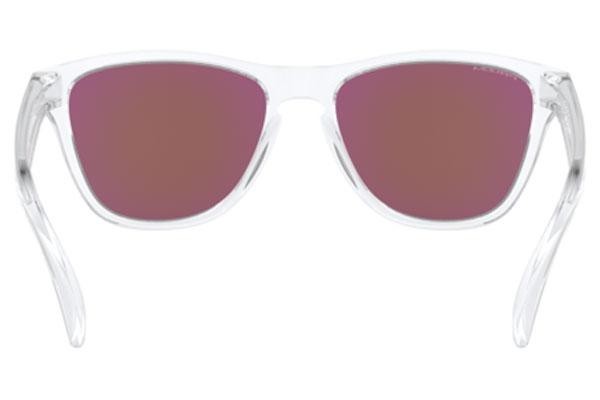 Okulary przeciwsłoneczne Oakley Frogskins XS OJ9006-14 Kwadratowe Przezroczyste
