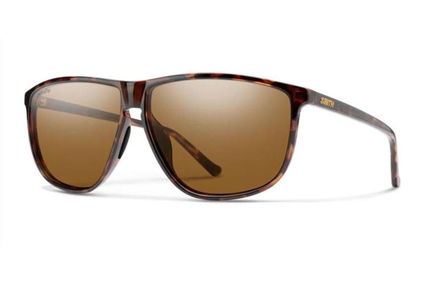 Ochelari de soare Smith MONOLAKE 086/L5 Polarized Ovali Havana