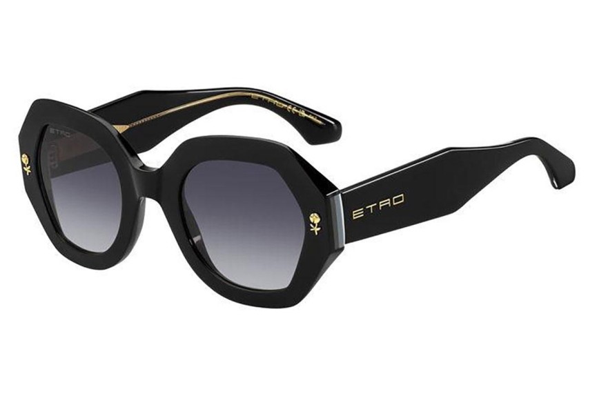 Ochelari de soare Etro ETRO0009/S 807/9O Dreptunghiulari Negri