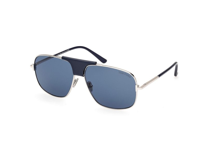 Ochelari de soare Tom Ford FT1096 16V Pătrați Argintii