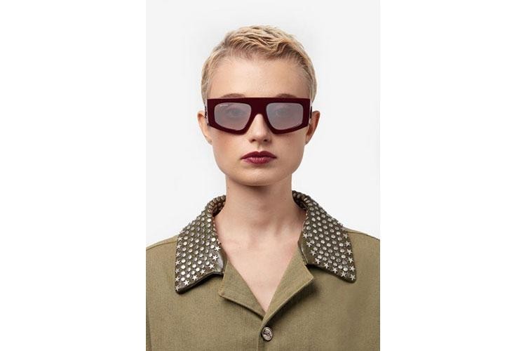 Слънчеви очила Etro ETRO0032/G/S LHF/2S Flat Top Червена