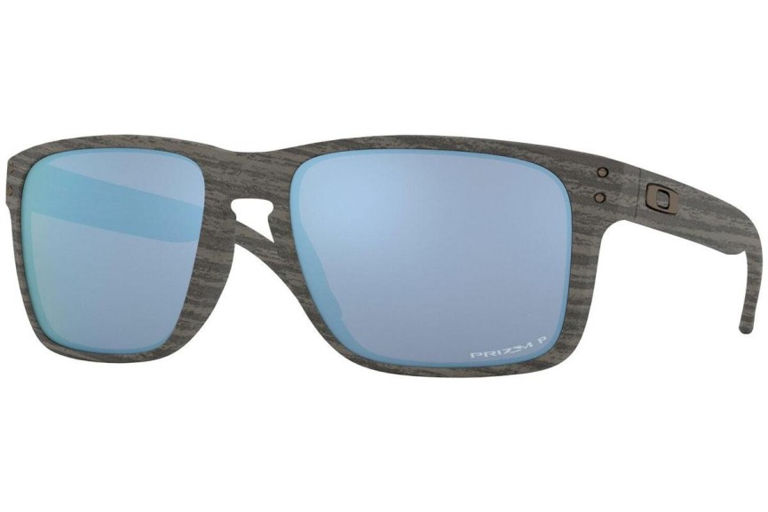 Okulary przeciwsłoneczne Oakley Holbrook XL OO9417-19 Polarized Kwadratowe Brązowe