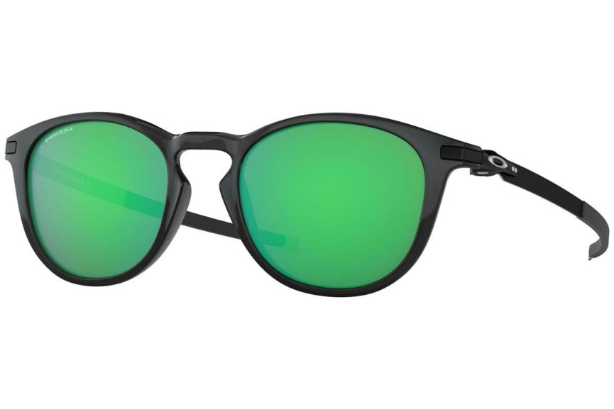 Okulary przeciwsłoneczne Oakley Pitchman R OO9439-03 PRIZM Kwadratowe Czarne