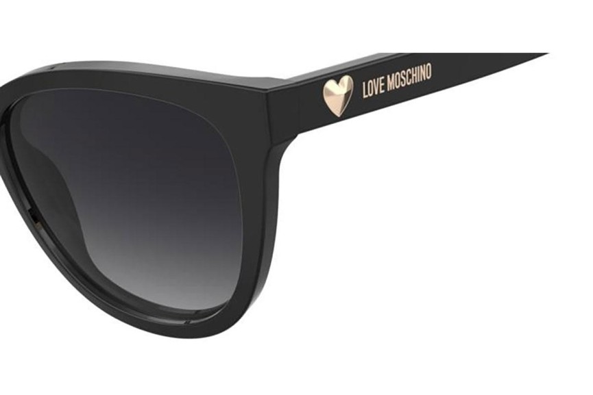 Слънчеви очила Love Moschino MOL072/S 7RM/9O Правоъгълни Черна