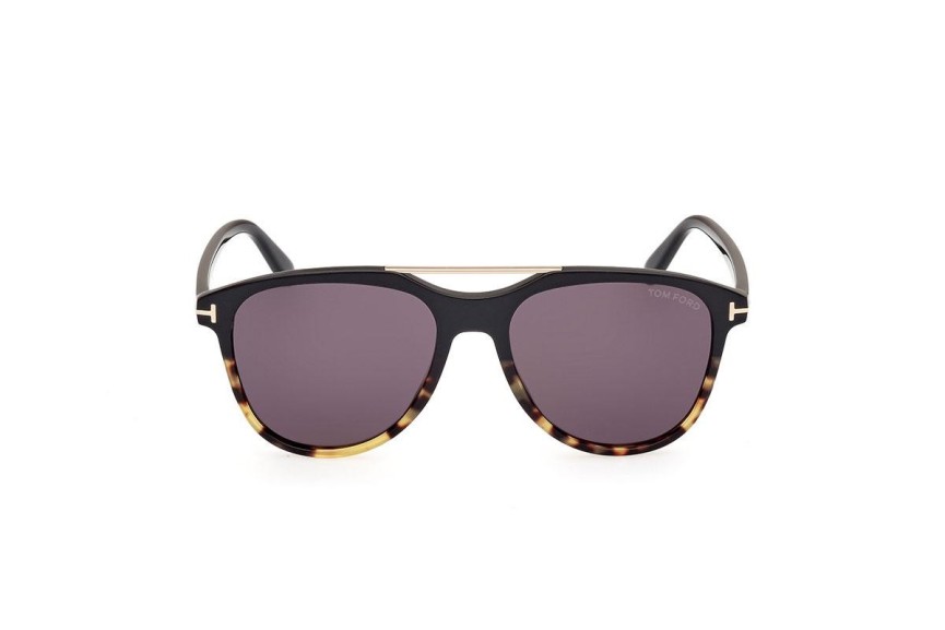 Okulary przeciwsłoneczne Tom Ford FT1098 05A Kwadratowe Havana