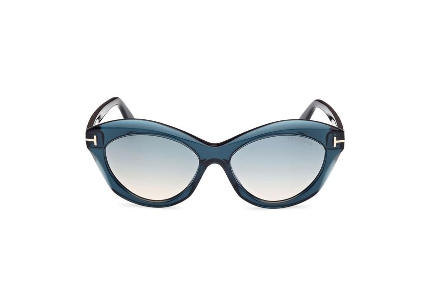 Zonnebril Tom Ford FT1111 92P Ovaal Blauw