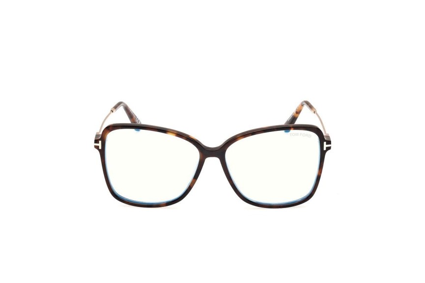 szemüvegeinket Tom Ford FT5953-B 052 Cat Eye Havana