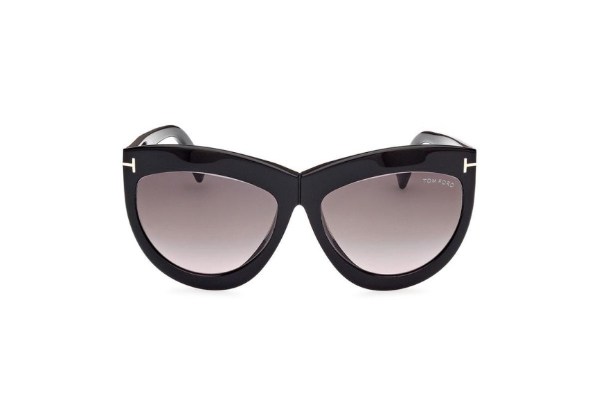 Napszemüvegek Tom Ford FT1112 01B Cat Eye Fekete