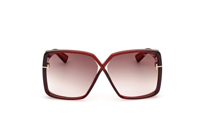 Ochelari de soare Tom Ford FT1117 66G Pătrați Roșii