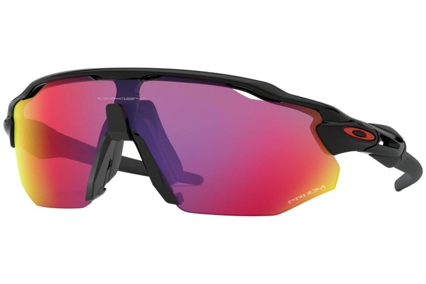 Okulary przeciwsłoneczne Oakley Radar Ev Advancer OO9442-01 PRIZM Pojedyncze | Shield Czarne