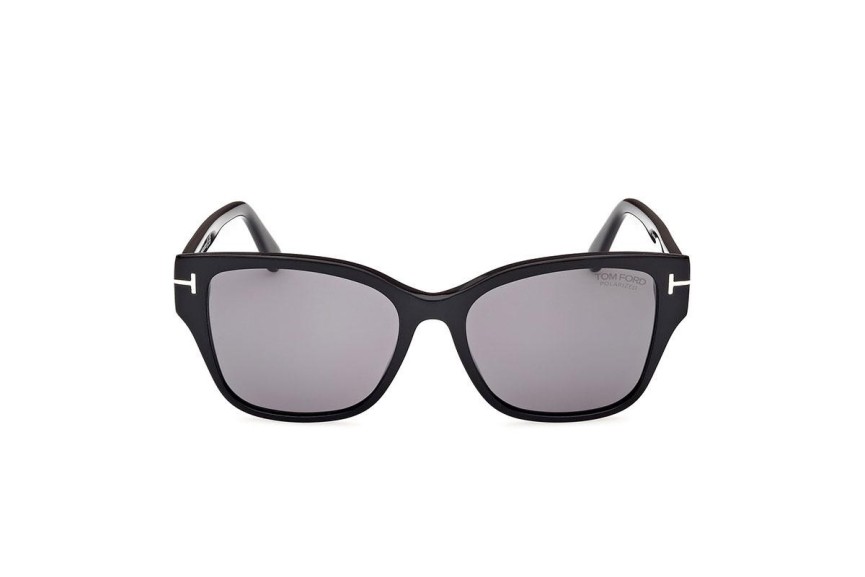 Слънчеви очила Tom Ford FT1108 01D Polarized Правоъгълни Черна