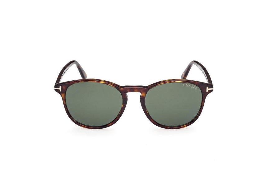 Okulary przeciwsłoneczne Tom Ford FT1097 52N Okrągłe Havana