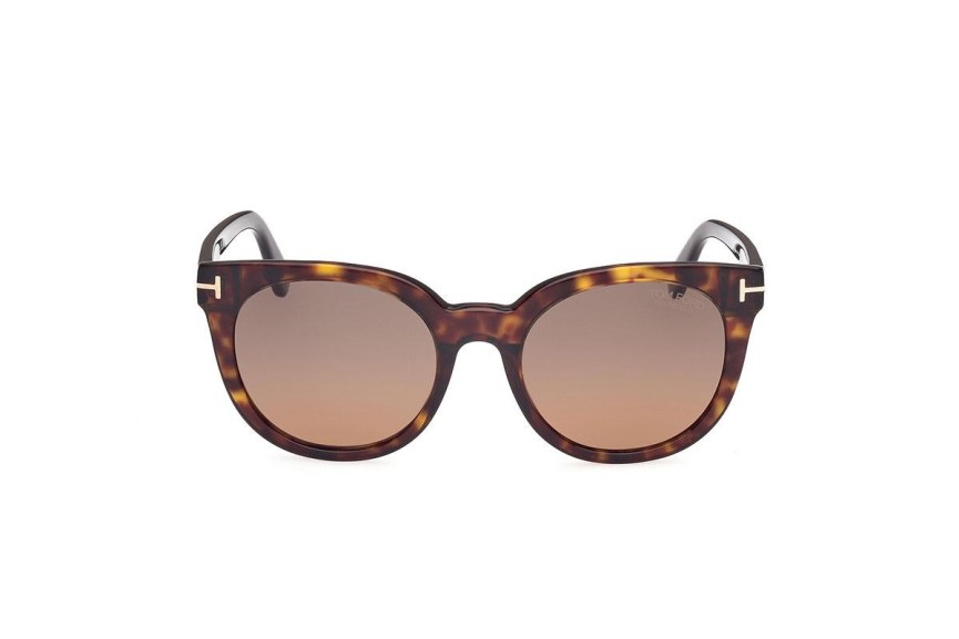 Ochelari de soare Tom Ford FT1109 52H Polarized Rotunzi Havana