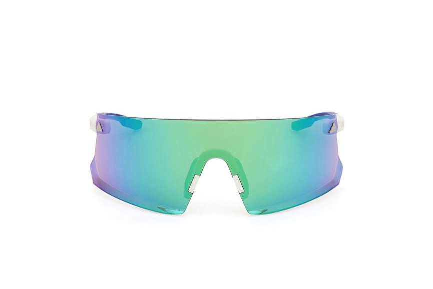 Napszemüvegek Adidas Sport SP0090 21Q Single Lens | Shield Fehér