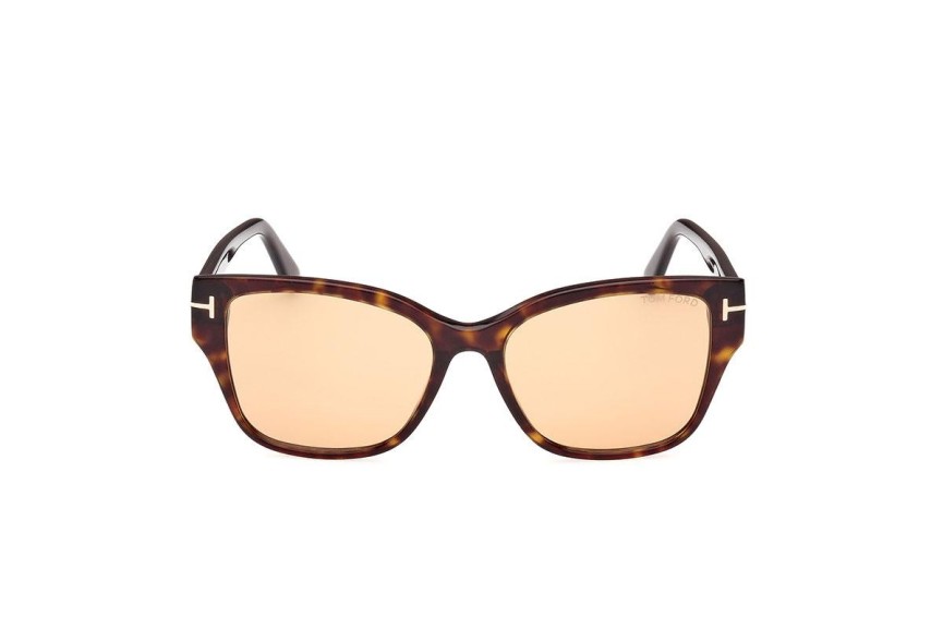 Ochelari de soare Tom Ford FT1108 52E Dreptunghiulari Havana