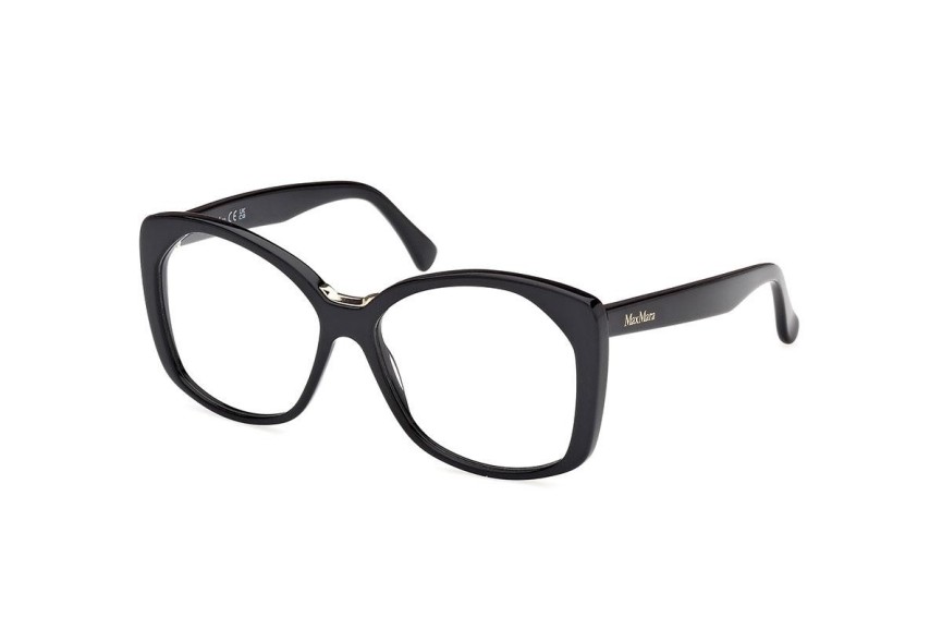 Okulary korekcyjne Max Mara MM5141 001 Prostokątne Czarne