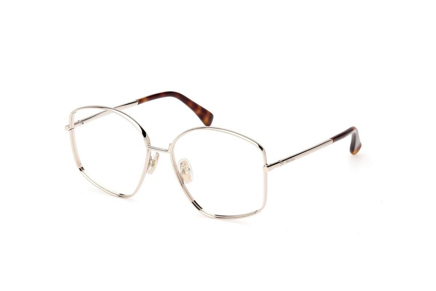 Okulary korekcyjne Max Mara MM5146 032 Prostokątne Złote